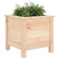 vidaXL Jardinera madera maciza de pino 40x40x39 cm vidaXL Jardinera madera maciza de pino 40x40x39 cm
