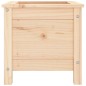 vidaXL Jardinera madera maciza de pino 40x40x39 cm vidaXL Jardinera madera maciza de pino 40x40x39 cm