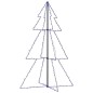 vidaXL Árbol de Navidad 200 luces LED interior y exterior 98x150 cm vidaXL Árbol de Navidad 200 luces LED interior y exterior 98x150 cm