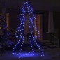 vidaXL Árbol de Navidad 200 luces LED interior y exterior 98x150 cm vidaXL Árbol de Navidad 200 luces LED interior y exterior 98x150 cm