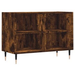 vidaXL Mueble de TV madera de ingeniería roble ahumado 69,5x30x50 cm