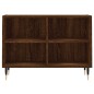 vidaXL Mueble de TV madera de ingeniería marrón roble 69,5x30x50 cm