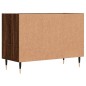 vidaXL Mueble de TV madera de ingeniería marrón roble 69,5x30x50 cm