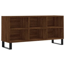 vidaXL Mueble de TV madera de ingeniería marrón roble 103,5x30x50 cm