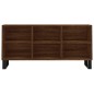 vidaXL Mueble de TV madera de ingeniería marrón roble 103,5x30x50 cm