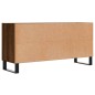 vidaXL Mueble de TV madera de ingeniería marrón roble 103,5x30x50 cm