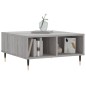 vidaXL Mesa de centro madera de ingeniería gris Sonoma 60x60x30 cm vidaXL Mesa de centro madera de ingeniería gris Sonoma 60x60x30 cm