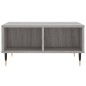 vidaXL Mesa de centro madera de ingeniería gris Sonoma 60x60x30 cm vidaXL Mesa de centro madera de ingeniería gris Sonoma 60x60x30 cm