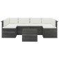 vidaXL Muebles de palets para jardín 7 pzas cojines madera maciza pino vidaXL Muebles de palets para jardín 7 pzas cojines madera maciza pino