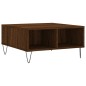 vidaXL Mesa de centro madera de ingeniería roble marrón 60x60x30 cm vidaXL Mesa de centro madera de ingeniería roble marrón 60x60x30 cm