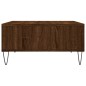 vidaXL Mesa de centro madera de ingeniería roble marrón 60x60x30 cm vidaXL Mesa de centro madera de ingeniería roble marrón 60x60x30 cm