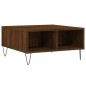 vidaXL Mesa de centro madera de ingeniería roble marrón 60x60x30 cm vidaXL Mesa de centro madera de ingeniería roble marrón 60x60x30 cm