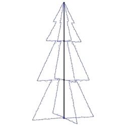 vidaXL Árbol de Navidad 300 luces LED interior y exterior 120x220 cm