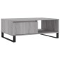 vidaXL Mesa de centro madera de ingeniería gris Sonoma 90x60x35 cm