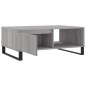 vidaXL Mesa de centro madera de ingeniería gris Sonoma 90x60x35 cm