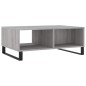 vidaXL Mesa de centro madera de ingeniería gris Sonoma 90x60x35 cm
