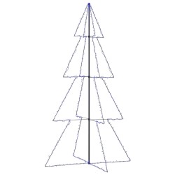 vidaXL Árbol de Navidad 360 luces LED interior y exterior 143x250 cm