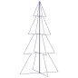 vidaXL Árbol de Navidad 360 luces LED interior y exterior 143x250 cm
