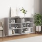vidaXL Aparador de madera de ingeniería gris Sonoma 103,5x35x70 cm vidaXL Aparador de madera de ingeniería gris Sonoma 103,5x35x70 cm