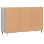 vidaXL Aparador de madera de ingeniería gris Sonoma 103,5x35x70 cm vidaXL Aparador de madera de ingeniería gris Sonoma 103,5x35x70 cm