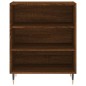 vidaXL Aparador madera de ingeniería marrón roble 57x35x70 cm vidaXL Aparador madera de ingeniería marrón roble 57x35x70 cm