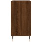 vidaXL Aparador madera de ingeniería marrón roble 57x35x70 cm vidaXL Aparador madera de ingeniería marrón roble 57x35x70 cm