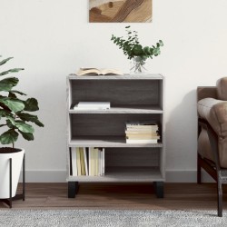 vidaXL Aparador madera de ingeniería gris Sonoma 57x35x70 cm