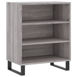 vidaXL Aparador madera de ingeniería gris Sonoma 57x35x70 cm