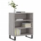 vidaXL Aparador madera de ingeniería gris Sonoma 57x35x70 cm vidaXL Aparador madera de ingeniería gris Sonoma 57x35x70 cm