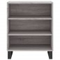 vidaXL Aparador madera de ingeniería gris Sonoma 57x35x70 cm vidaXL Aparador madera de ingeniería gris Sonoma 57x35x70 cm