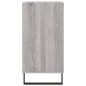 vidaXL Aparador madera de ingeniería gris Sonoma 57x35x70 cm vidaXL Aparador madera de ingeniería gris Sonoma 57x35x70 cm