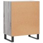 vidaXL Aparador madera de ingeniería gris Sonoma 57x35x70 cm vidaXL Aparador madera de ingeniería gris Sonoma 57x35x70 cm