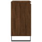 vidaXL Aparador madera contrachapada marrón roble 60x35x70 cm vidaXL Aparador madera contrachapada marrón roble 60x35x70 cm