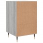 vidaXL Mesita de noche madera de ingeniería gris Sonoma 40x40x66 cm vidaXL Mesita de noche madera de ingeniería gris Sonoma 40x40x66 cm