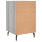 vidaXL Mesita de noche madera de ingeniería gris Sonoma 40x40x66 cm vidaXL Mesita de noche madera de ingeniería gris Sonoma 40x40x66 cm
