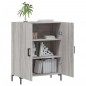vidaXL Aparador de madera de ingeniería gris Sonoma 69,5x34x90 cm vidaXL Aparador de madera de ingeniería gris Sonoma 69,5x34x90 cm