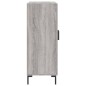vidaXL Aparador de madera de ingeniería gris Sonoma 69,5x34x90 cm vidaXL Aparador de madera de ingeniería gris Sonoma 69,5x34x90 cm