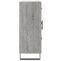 vidaXL Aparador de madera de ingeniería gris Sonoma 69,5x34x90 cm vidaXL Aparador de madera de ingeniería gris Sonoma 69,5x34x90 cm