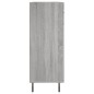vidaXL Aparador de madera de ingeniería gris Sonoma 69,5x34x90 cm vidaXL Aparador de madera de ingeniería gris Sonoma 69,5x34x90 cm