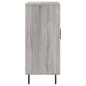 vidaXL Aparador de madera de ingeniería gris Sonoma 90x34x80 cm vidaXL Aparador de madera de ingeniería gris Sonoma 90x34x80 cm