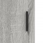 vidaXL Aparador de madera de ingeniería gris Sonoma 90x34x80 cm vidaXL Aparador de madera de ingeniería gris Sonoma 90x34x80 cm