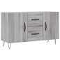 vidaXL Aparador de madera de ingeniería gris Sonoma 100x36x60 cm vidaXL Aparador de madera de ingeniería gris Sonoma 100x36x60 cm