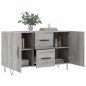 vidaXL Aparador de madera de ingeniería gris Sonoma 100x36x60 cm vidaXL Aparador de madera de ingeniería gris Sonoma 100x36x60 cm