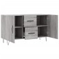 vidaXL Aparador de madera de ingeniería gris Sonoma 100x36x60 cm vidaXL Aparador de madera de ingeniería gris Sonoma 100x36x60 cm