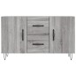 vidaXL Aparador de madera de ingeniería gris Sonoma 100x36x60 cm vidaXL Aparador de madera de ingeniería gris Sonoma 100x36x60 cm