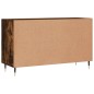vidaXL Aparador madera de ingeniería roble ahumado 100x36x60 cm vidaXL Aparador madera de ingeniería roble ahumado 100x36x60 cm
