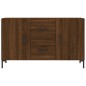 vidaXL Aparador de madera de ingeniería roble marrón 100x36x60 cm vidaXL Aparador de madera de ingeniería roble marrón 100x36x60 cm