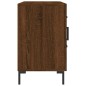 vidaXL Aparador de madera de ingeniería roble marrón 100x36x60 cm vidaXL Aparador de madera de ingeniería roble marrón 100x36x60 cm