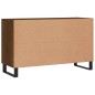 vidaXL Aparador de madera de ingeniería roble marrón 100x36x60 cm