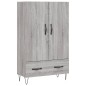 vidaXL Aparador alto madera de ingeniería gris Sonoma 69,5x31x115 cm vidaXL Aparador alto madera de ingeniería gris Sonoma 69,5x31x115 cm